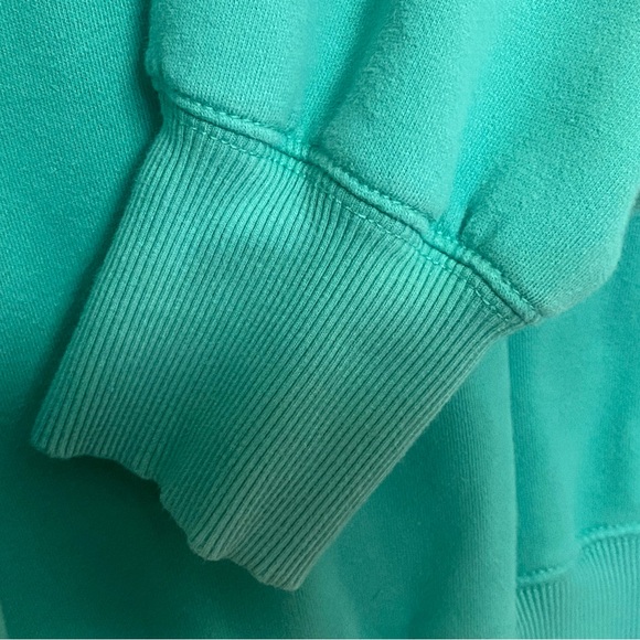 (S56) American Eagle XL Turquoise Oversized Ultra Soft Cozy Sweatshirt - Picture 4 of 8